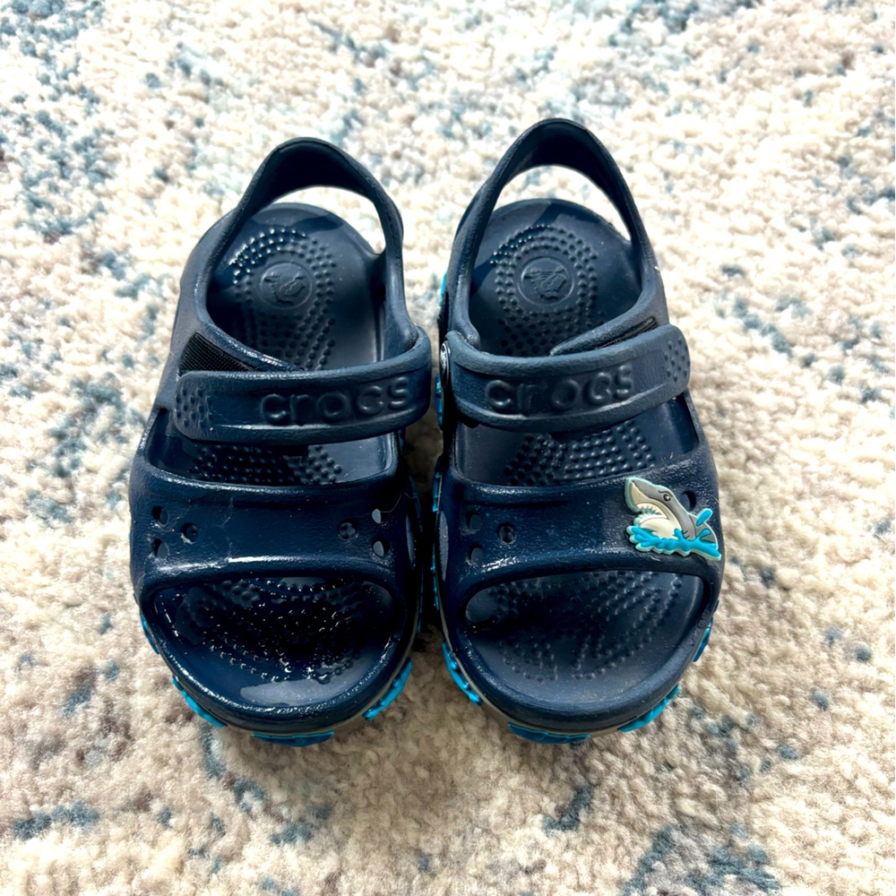 Boys Croc sandals (sharks)